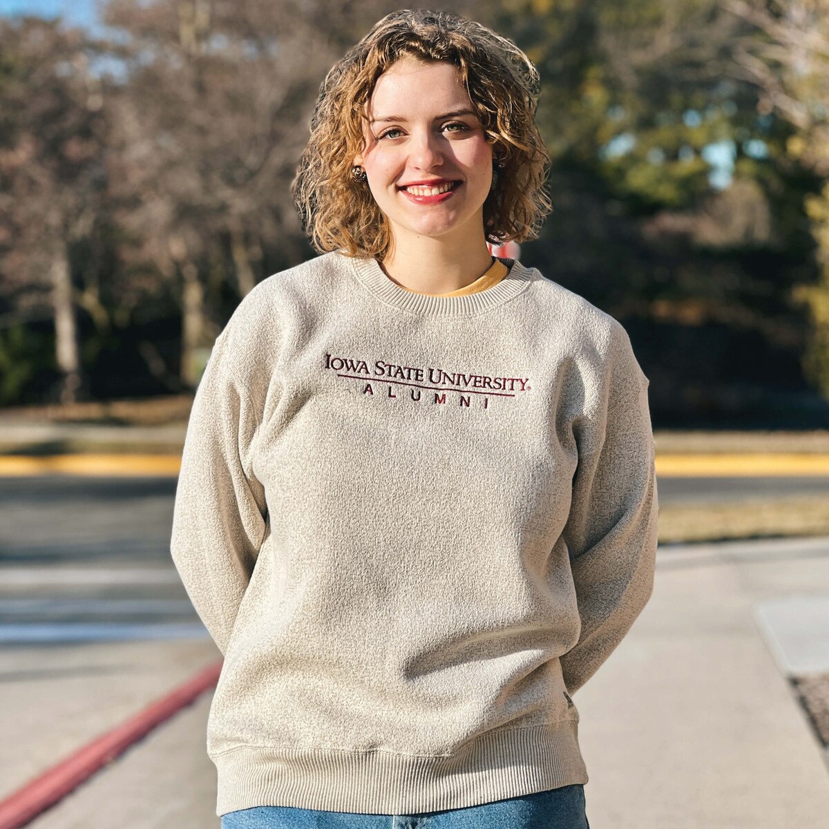 CI Sport Iowa State Alumni Oatmeal Crewneck